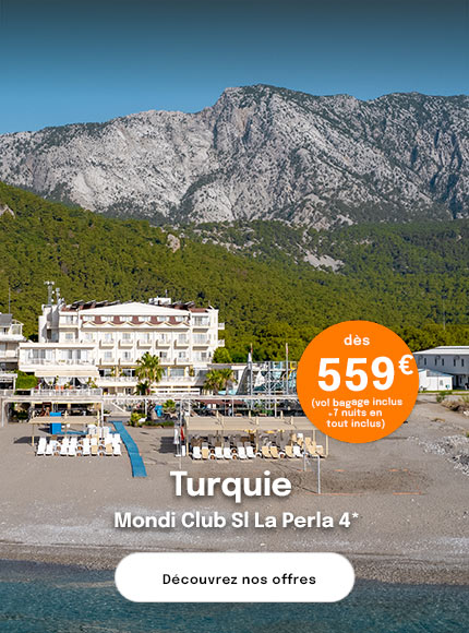 hotel entre la montagne et la plage