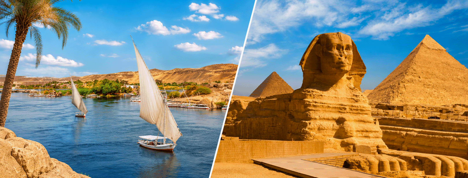 Des trésors du Nil aux pyramides du Caire 4*