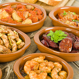 assortiment de tapas