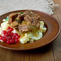 viande et purée